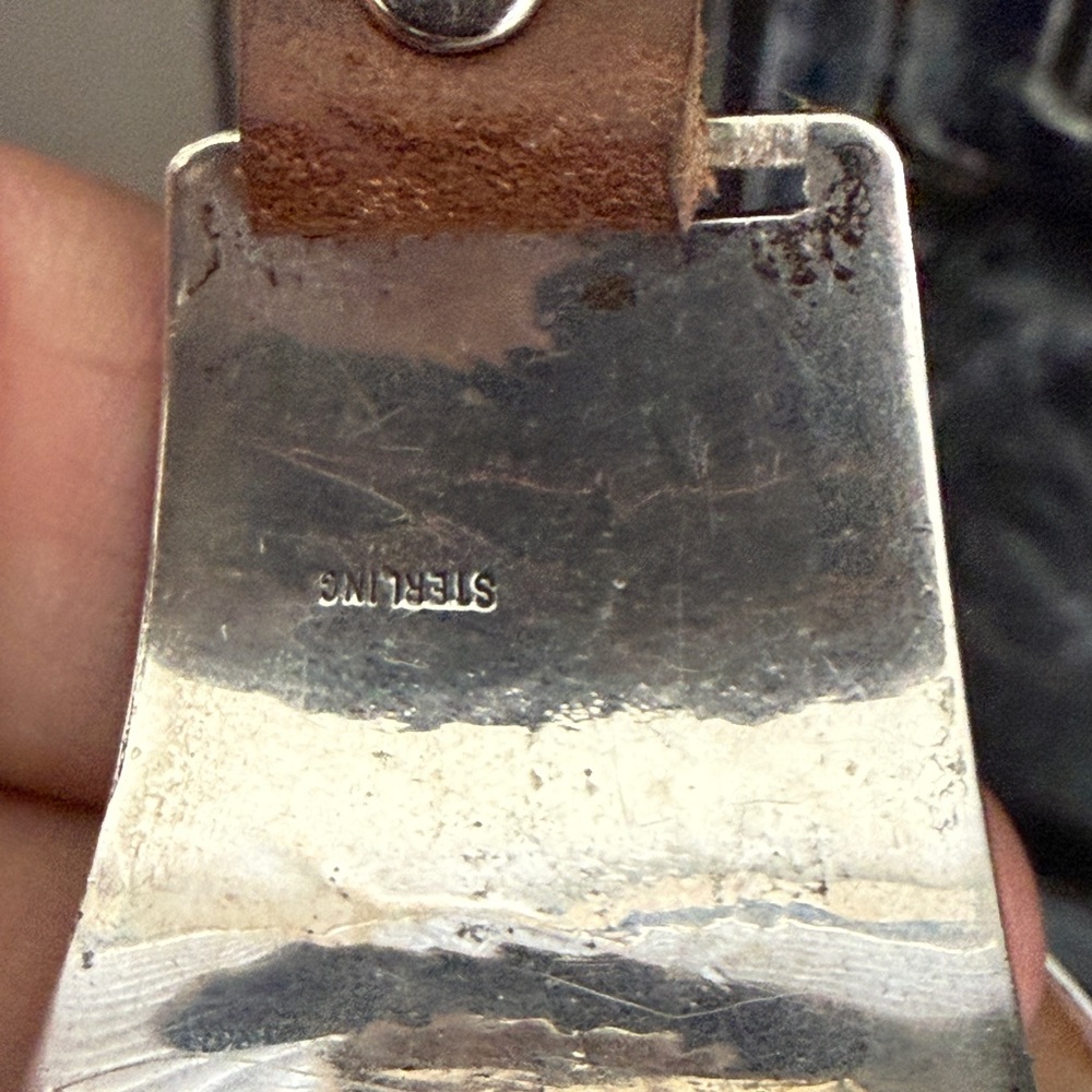 APPLE WATCHBAND/Sterling Moose Native American - Picture 6 of 7